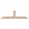 Ekena Millwork Portland Smooth Timber Gable Bracket, Douglas Fir, 72"W x 21"H x 1 1/2"D x 5 1/2"F, 7/12 Pitch GBW072X21X0206POR00SDF - alternate 1